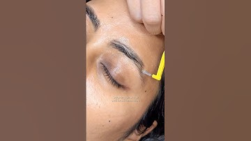 Why This First Step in Brow Lamination Is So Important - Brow Softening Explained