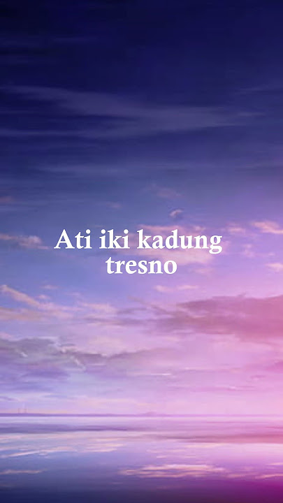 Banyu Kali - Azizah Maumere #videoshort #azizahmaumere