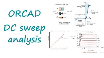 DC sweep analysis using Orcad
