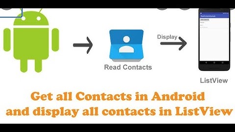 Android NC - Lab3 - Read contact  (update ky FA2022)