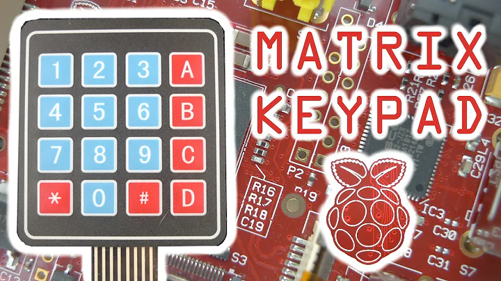Membrane Matrix Keypad with the Raspberry Pi