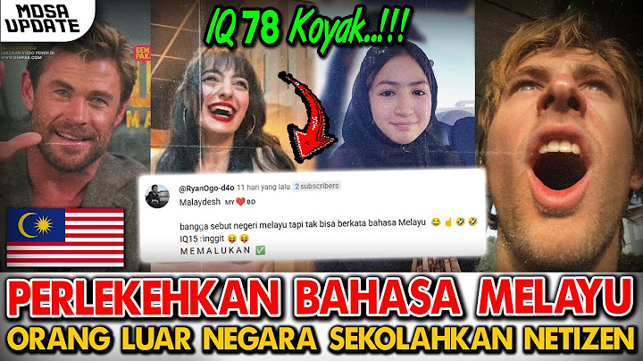 NETIZEN KOYAK❗Bahasa MELAYU Ramai Sukai Orang Luar Negara⁈ MALAYSIA Semakin Mendonia‼