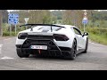 Lamborghini Huracan Performante - FULL Throttle Accelerations & Revs !