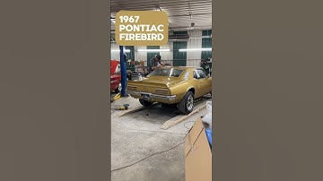 Tim’s hard at work bringing this 1967 Pontiac Firebird back to life! #classiccars #musclecar