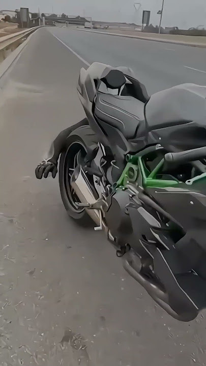 Kawasaki Ninja h2 #ninjah2rlover #automobile #rider #superbike #shorts
