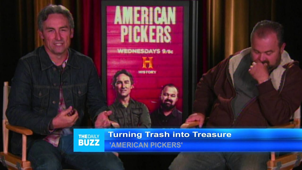 Jared Chats with the Stars of History Channel's "American Pickers"