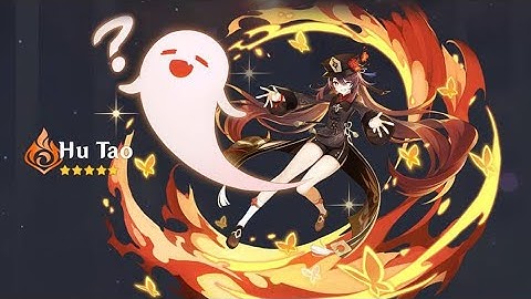 Hu Tao gameplay All Attack and Skill Animation [Preview]