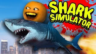 SHARK SIMULATOR - Dr. Buttchomp! [Annoying Orange Plays] screenshot 5