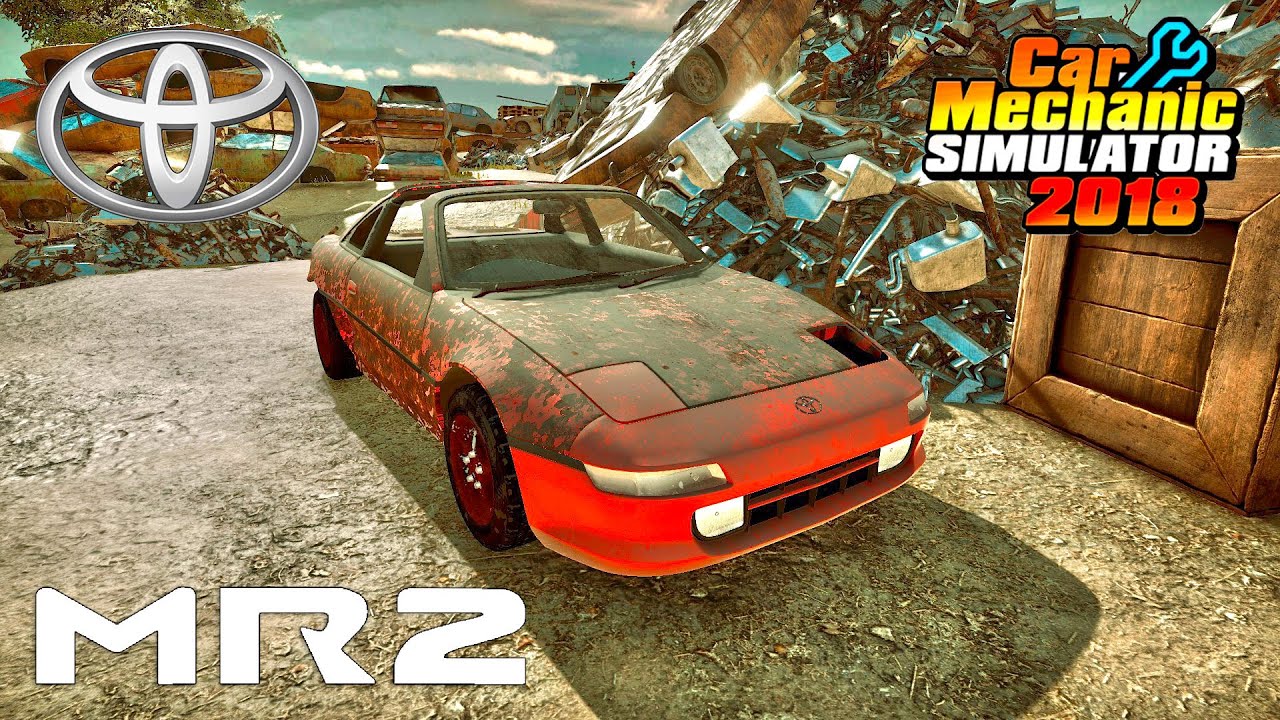 Toyota MR2 SW20 restoration - Car Mechanic Simulator 2018 - YouTube