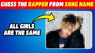 Guess rappers from their song's name | Guess the rapper quiz 2025 | Rap Songs Quiz | Kendrick, Tyler