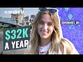 Living on 32k a year in cincinnati oh  millennial money