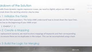 Mastering Dynamic Regular Expressions in AWK: A Detailed Guide