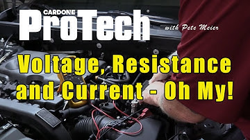 CARDONE PROTECH #2 - Voltage, Resistance and Current - Oh My!