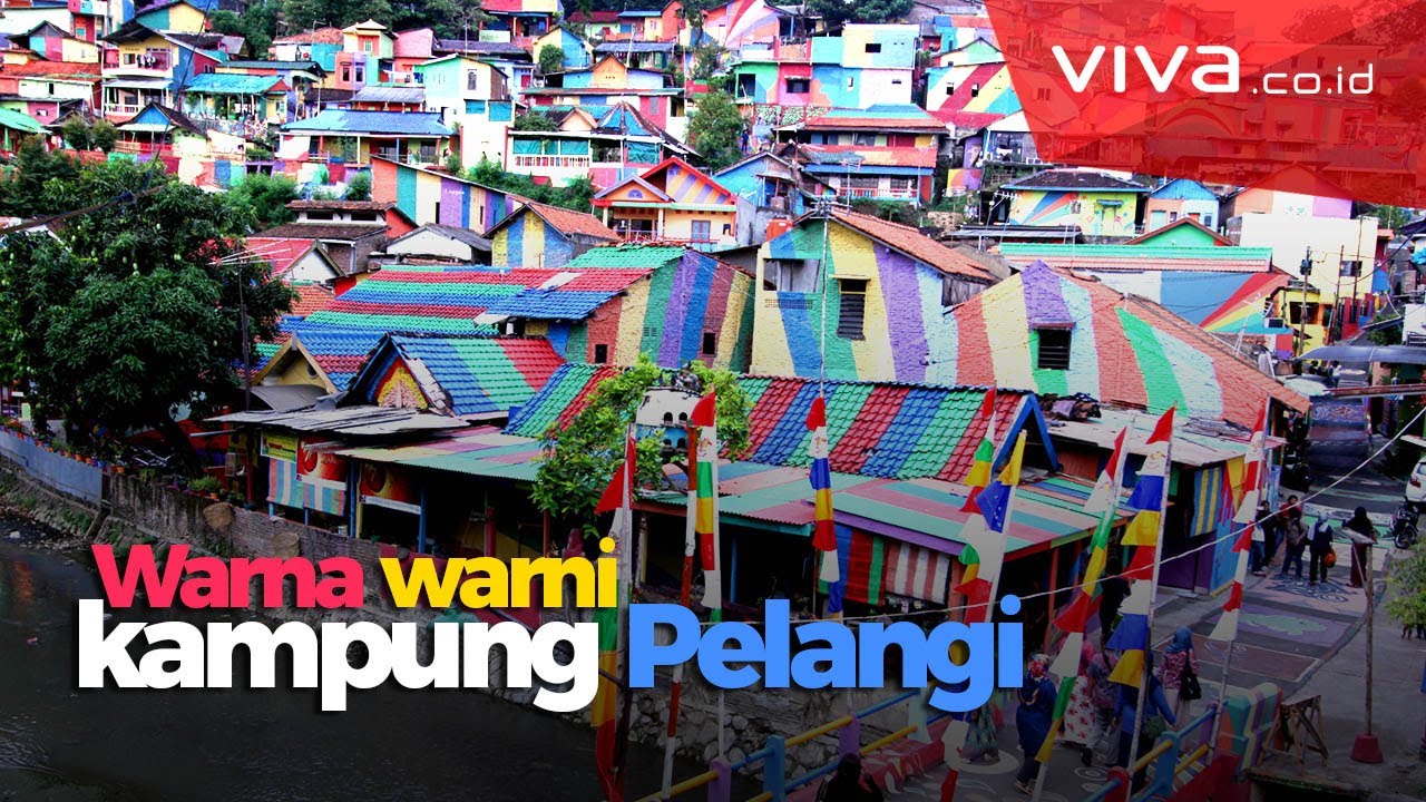 Warna-warni Kampung Pelangi di Semarang 