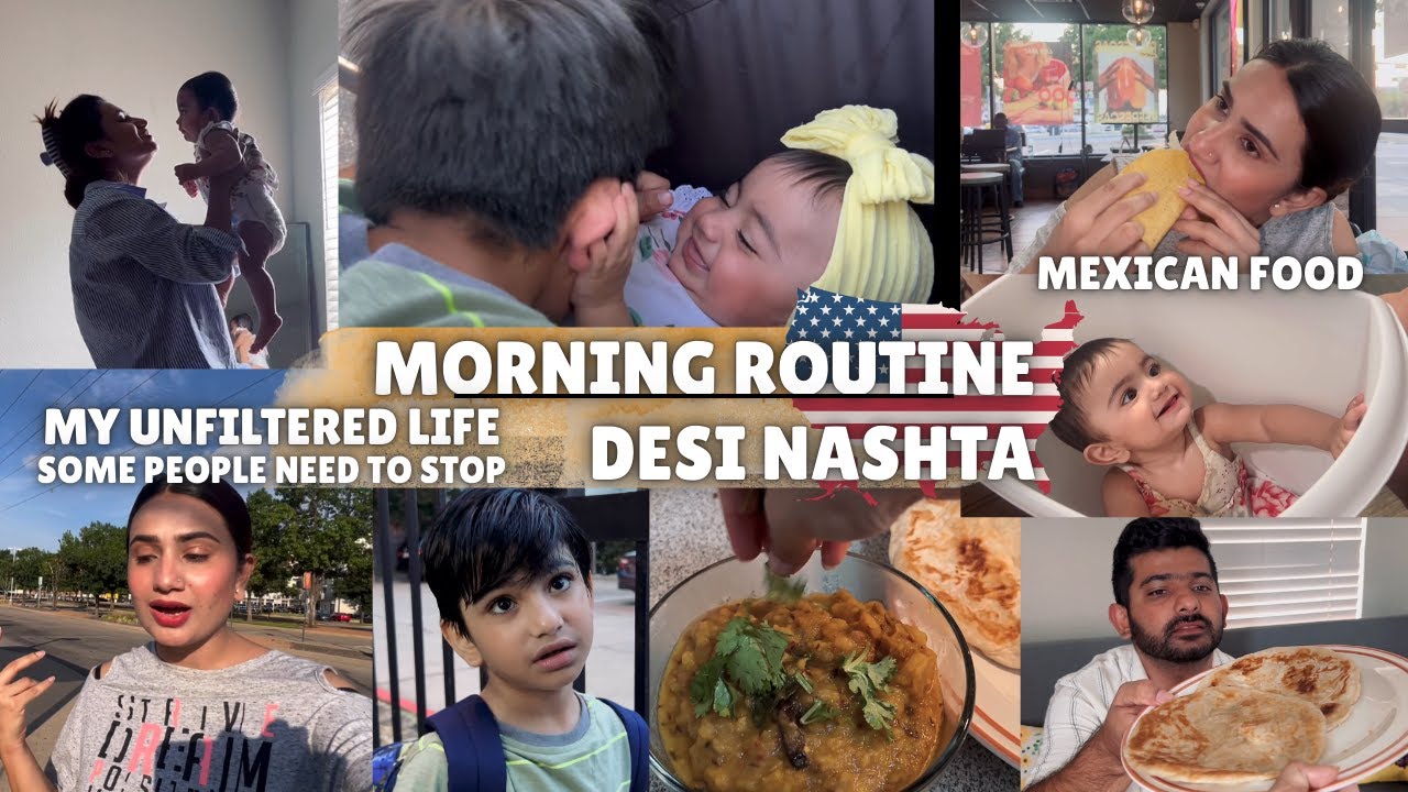 MORNING ROUTINE IN USA 🇺🇸 Ghr Mai Naya Mehman| ALU TARKARI RECIPE |KUCH ZARURI JAWAB| MEXICAN FOOD🌮