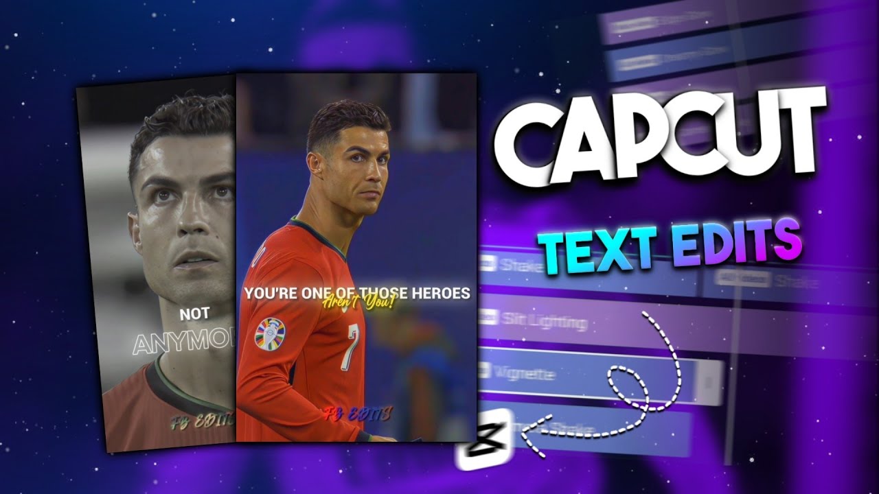 Capcut Trending Text edits tutorial | Mobile edits - YouTube