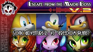 Escape From The Major Boss V.2 - Sonic Adventure 2 vs Freedom Planet