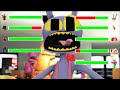 Fnaf withered melodies vs the amazing digital circus animation with healthbars with sound