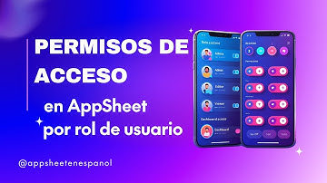 #AppSheet | Dynamic menu and submenu access permissions by user role 🔒👥🚀