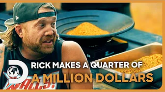 Rick Ness Mines A QUARTER Of A Million Dollars In ONE Haul! | Gold Rush