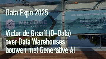 Victor de Graaff (D-Data) over Data Warehouses bouwen met Generatieve AI
