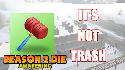 Toy Hammer Is Not TRASH! Roblox R2DA