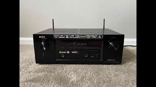 How to Factory Reset Denon AVR-X2200W 7.2 4K Ultra HD Bluetooth WiFi Home Theater Surround Receiver