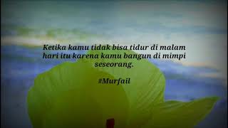 STATUS WA KEREN || PENGANTAR TIDUR