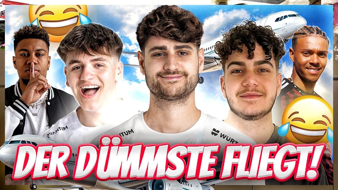 Der DÜMMSTE Fliegt! 😂 Mit Rewi, Papaplatte, Basti, Niek und Rumathra (angelehnt an Pietsmiet)