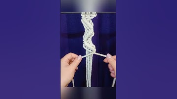 #macrametutorial #macramezigzaп #patternknot #diy #easymacrame #basicmacrame #macrameknots