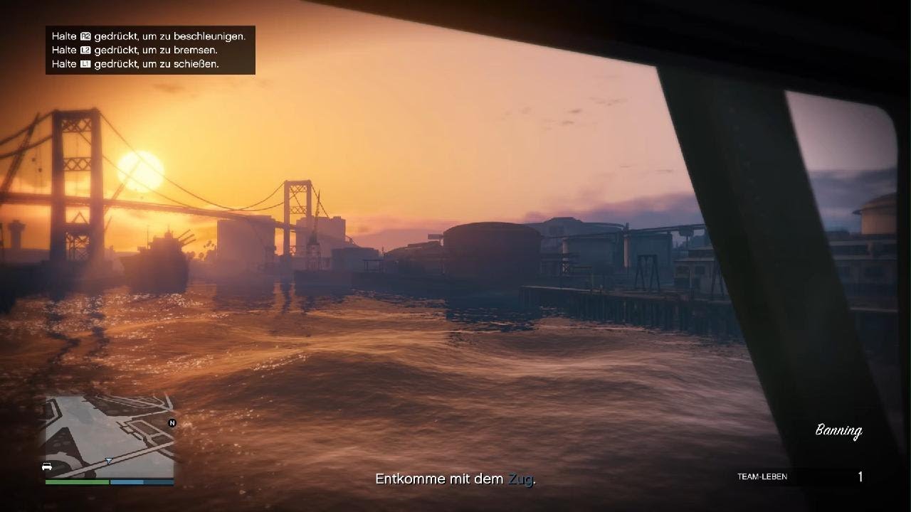 Grand Theft Auto V_ GTA Train Driving first Time