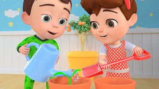 Planting Fruits and Veggies | Learning Song for Babies | Nursery Rhymes &amp; Kids Songs