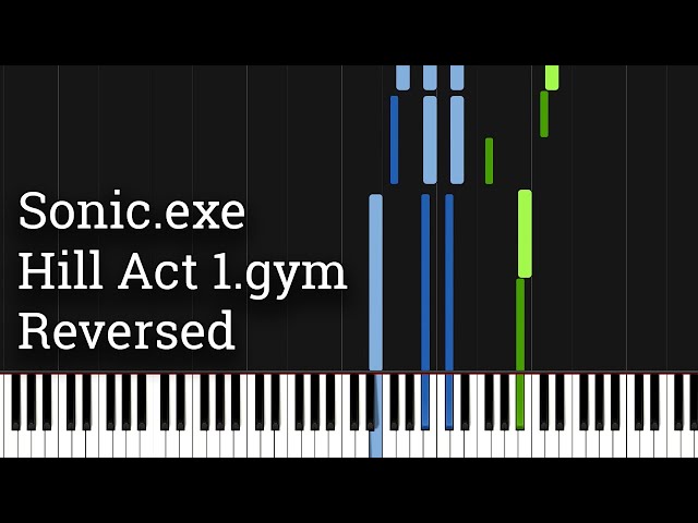 Hill Act 1 - Sonic.exe Sheet music for Piano (Solo) Easy