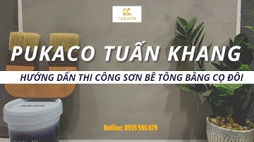 Đây là cách dể dàng để tạo hiệu ứng sơn bê tông!! |Pukaco Tuấn Khang