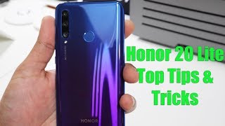 Honor 20 Lite Top Tips & Tricks