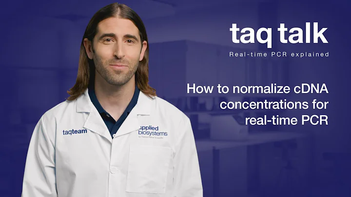 How to normalize cDNA concentrations for real-time PCR--Taq Talk Episode 27