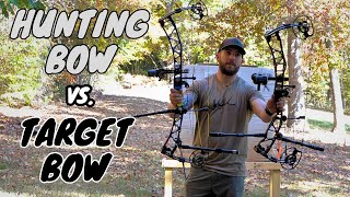 Hunting Bow vs Target Bow