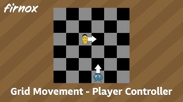 Create a 2D grid movement player controller script in Unity