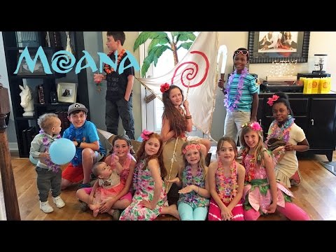 10 YEAR MOANA BIRTHDAY PARTY 🎉🌊