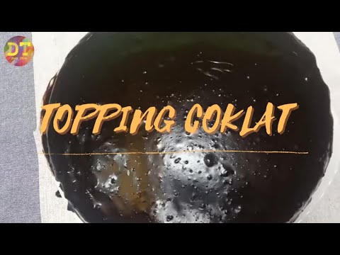 CARA MUDAH BUAT TOPPING COKLAT | GUNA SERBUK KOKO