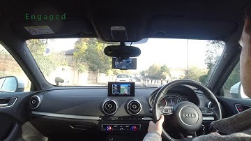 Comma.ai OpenPilot 0.7.8. Driving an Audi A3 in London, UK.