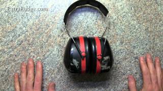 3M PELTOR OPTIME 95 EARMUFFS - H6B/V - behind the ear - Helmet friendly - Hair friendly