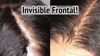 BLEACH YOUR KNOTS AND MAKE A WIG LIKE A PRO! | FT INVISIBLE FRONTAL FROM LUX BEAUTY ESSENTIALS