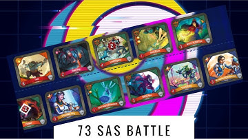 73 SAS vs 73 SAS (KeyForge Gameplay)
