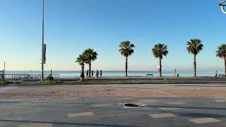 Walking Biking Tour - Good Morning Antalya - 06 June 2023 - Konyaaltı Beach, Turkey - 4K