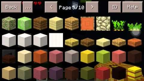 Minecraft pe 0.9.5 toomanyitems update mod