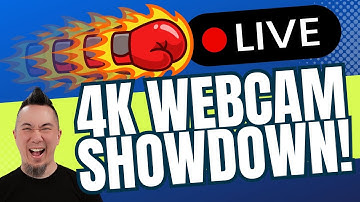 Ultimate 4K Webcam LIVE STREAM Comparison!