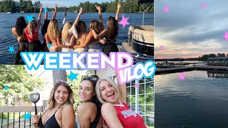 MUSKOKA COTTAGE WEEKEND GETAWAY | fun girls trip vlog