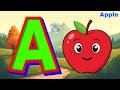 A for Apple 🍎 | Alphabet Funny Elephants 🐘 | Learn ABC with Fun | Mini Shark 🦈