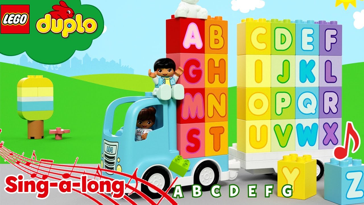 Learn The Alphabet Song | LEGO Alphabet Blocks | Learning For Toddlers |  Nursery Rhymes & Kids Songs - YouTube